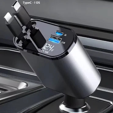 Car Charger QuickFlex – 4-in-1 Speed