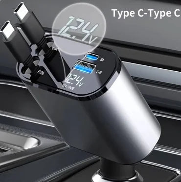 Car Charger QuickFlex – 4-in-1 Speed